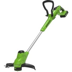 Триммер аккумуляторный GreenWorks G24LT28 с аккумулятором 2А (2107107UA)