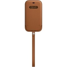Чехол-конверт Apple iPhone 12 и 12 Pro Leather Sleeve with MagSafe, Saddle Brown (MHYC3ZE/A)