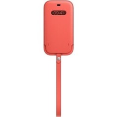 Чехол-конверт Apple iPhone 12 и 12 Pro Leather Sleeve with MagSafe, Pink Citrus (MHYA3ZE/A)