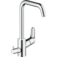 Смеситель для кухни Hansgrohe Focus с запорным вентилем, хром (31823000)