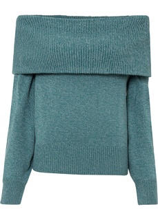 Пуловер с открытыми плечами Bonprix