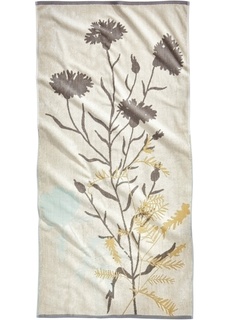 Полотенце с цветочным мотивом Bonprix