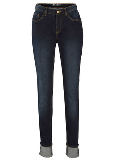 Джинсы стрейч Slim Fit Straight Bonprix