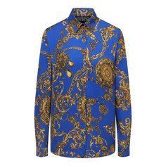 Рубашка из вискозы Versace Jeans Couture