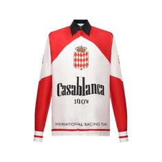 Шелковая рубашка Casablanca