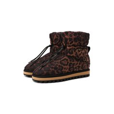 Текстильные сапоги City Boots Dolce & Gabbana