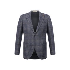 Пиджак из шерсти и льна Sartoria Latorre