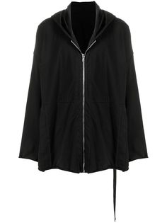 Rick Owens куртка Peter на молнии с капюшоном