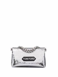 TOM FORD сумка-тоут с нашивкой-логотипом