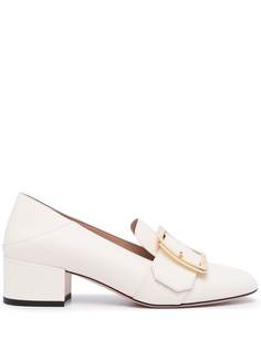 Bally buckle-detail pumps