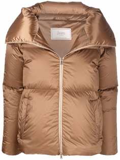 Herno funnel-neck puffer jacket
