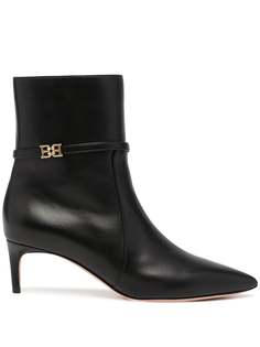 Bally logo-plaque boots