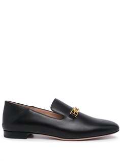 Bally logo-plaque loafers