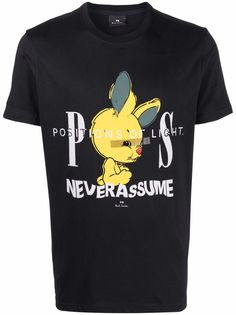 PAUL SMITH Never Assume print T-shirt