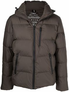 Ecoalf quilted-finish puffer jacket