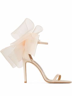 Jimmy Choo босоножки Aveline 100 с бантами
