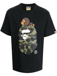 A BATHING APE® футболка Bape с камуфляжным принтом