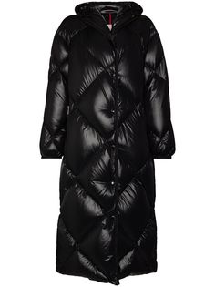 Moncler длинный пуховик Cotonniere