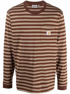 Carhartt WIP толстовка в полоску