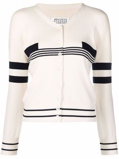 Maison Margiela кардиган в полоску