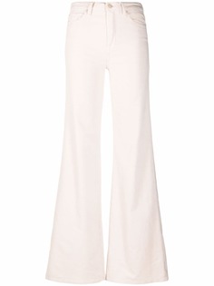 7 For All Mankind расклешенные брюки с завышенной талией