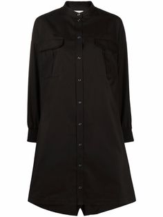 Alexander McQueen платье-рубашка длины мини на пуговицах