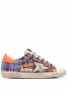 Golden Goose кеды с нашивками