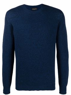 Roberto Collina свитер в рубчик с круглым вырезом