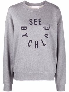 See by Chloé толстовка с логотипом