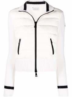 Moncler кардиган Maglia с дутыми вставками