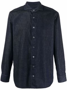 Lardini джинсовая рубашка
