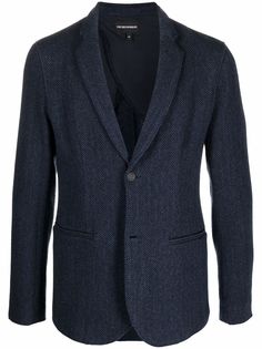 Emporio Armani шерстяной пиджак