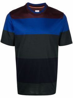 PAUL SMITH футболка в стиле колор-блок