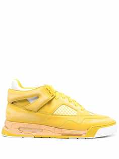 Maison Margiela высокие кроссовки со вставками