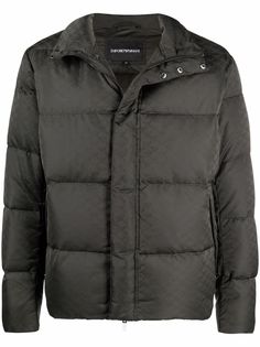 Emporio Armani пуховик на молнии