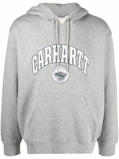 Carhartt WIP logo-print cotton hoodie