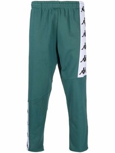 Kappa side-logo print track pants