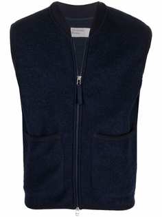 Universal Works zipped-up gilet