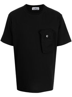 Stone Island chest pocket T-shirt