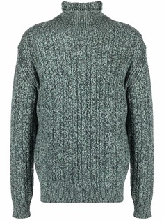 PAUL SMITH chunky-knit roll neck jumper