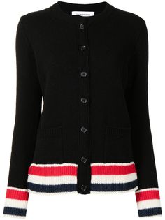 Thom Browne RWB-stripe cardigan