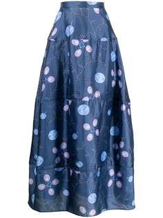 Giorgio Armani GA graphic-print skirt
