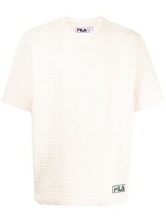 Fila футболка Boldface с жаккардовым логотипом