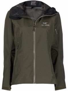 Arcteryx куртка Zeta с вышитым логотипом и капюшоном