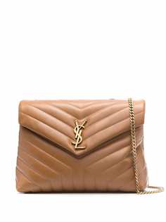 Saint Laurent стеганая сумка на плечо Loulou