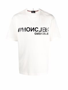 Moncler Grenoble футболка с логотипом