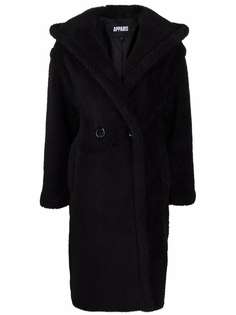 Apparis флисовое двубортное пальто