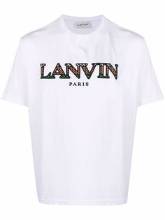 LANVIN футболка с логотипом