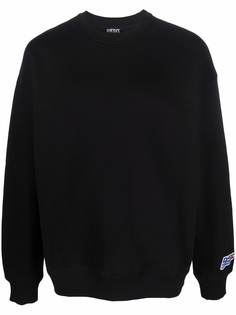 Diesel толстовка с нашивкой-логотипом