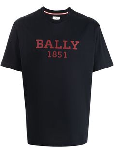 Bally футболка с логотипом